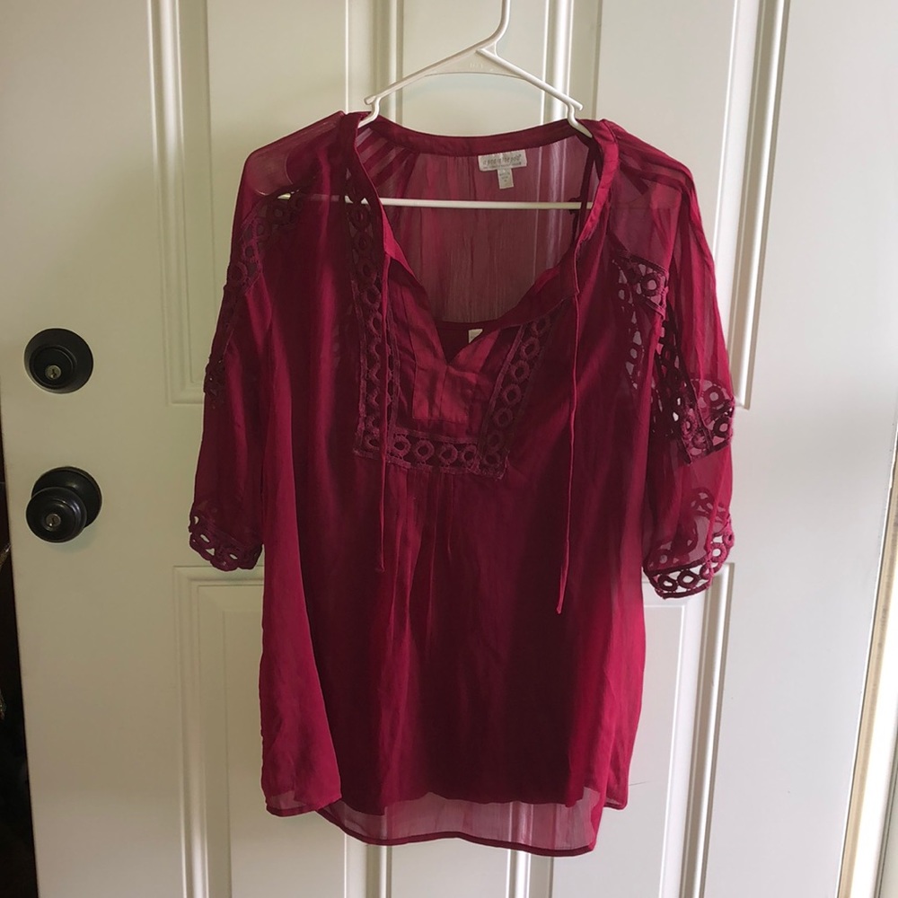 Maternity blouse